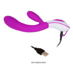 Vibrador Recargable Pretty Love Colby con Estimulador 12 Funciones-CL - Imagen 5