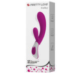 Vibrador Recargable Pretty Love Colby con Estimulador 12 Funciones-CL - Imagen 2