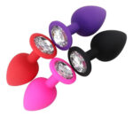 Plug Anal Joya Pequeña Silicona - Imagen 2