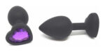 Plug Anal Joya Corazón Pequeño Silicona - Imagen 2