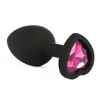 Plug Anal Joya Corazón Pequeño Silicona - Imagen 3