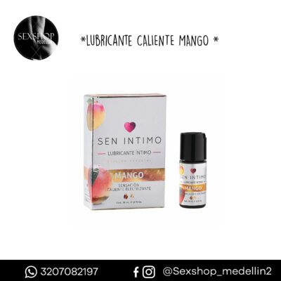 Lubricante Caliente Mango 30 ml - CL