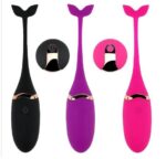Huevo Vibrador Inalambrico Recargable Cola de Ballena - Imagen 5