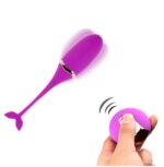 Huevo Vibrador Inalambrico Recargable Cola de Ballena - Imagen 3