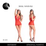Babydoll Tentación Rojo