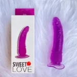 Consolador Sweet Love 7" Rosado y Púrpura-CL - Imagen 3