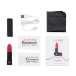 Vibrador Lovense Exomoon Negro- DS - Imagen 2