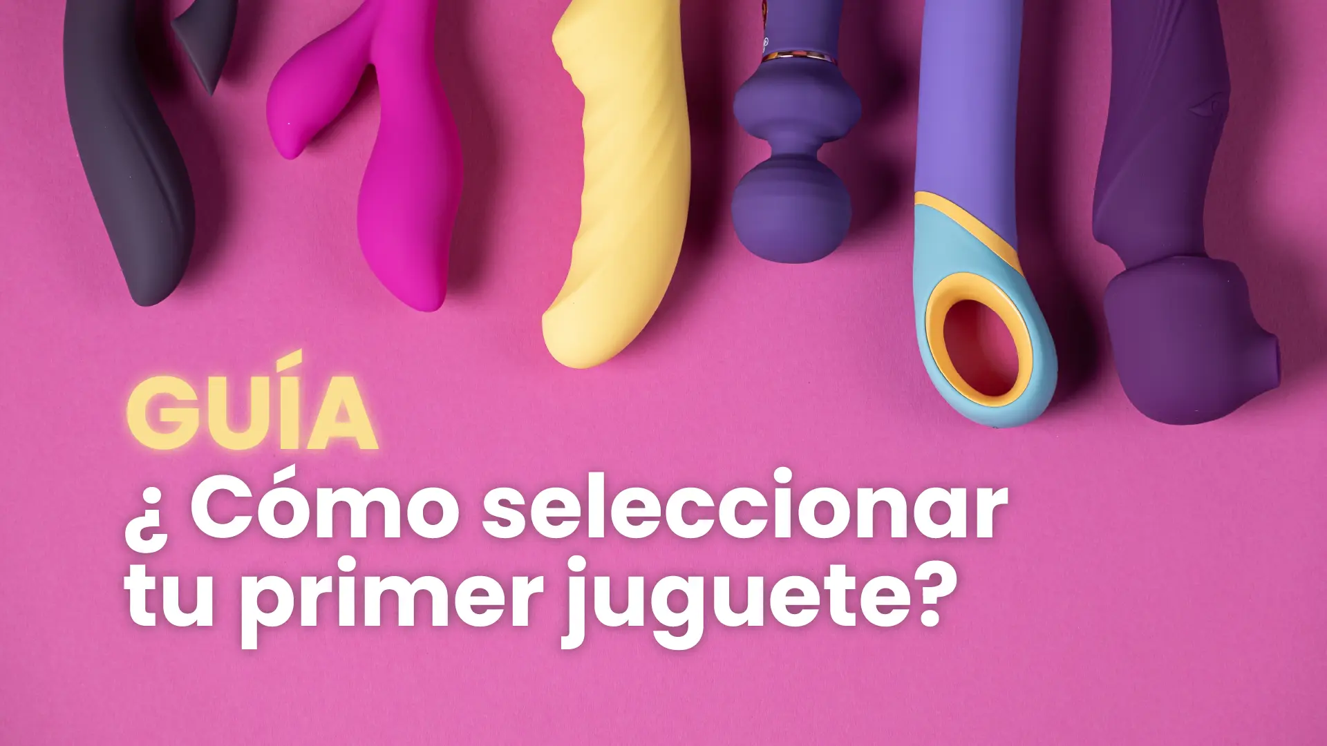 juguete sexual por color, tamaño y forma