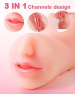 Masturbador 3 en 1 Boca, Vagina y Ano-CL - Imagen 2