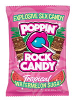 Caramelos para sexo oral Poppin' Rock Candy Watermelon Suga-CL