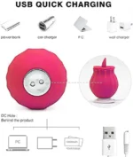 Rosa Lengua Vibradora Single Ross–CL - Imagen 4