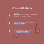 Lubricante Íntimo Cappuccino Sensación Caliente x 30 ml by Sen Íntimo - Imagen 3