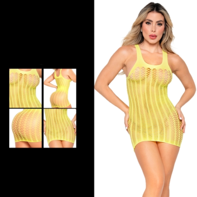 Vestido Malla Jadel Verde